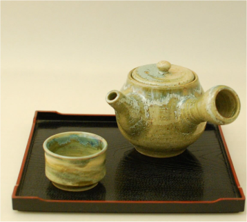 Tetera y taza 急須と湯呑